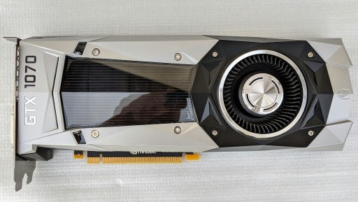 Zdjęcie oferty: NVIDIA GTX1070 8GB Founders Edition