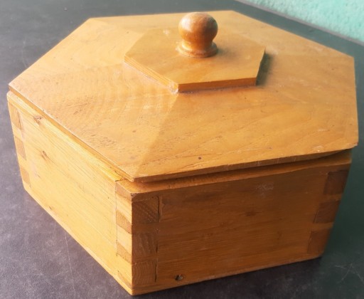 Zdjęcie oferty: Drewniane pudełko szkatułka 