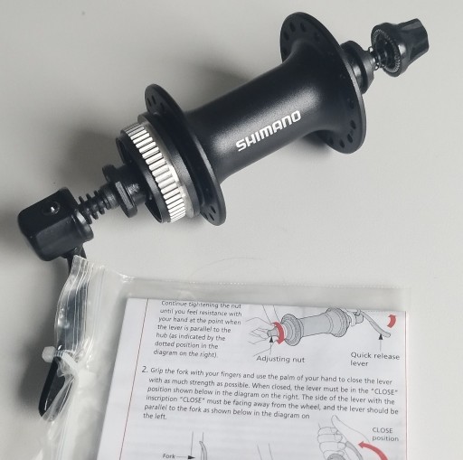 Zdjęcie oferty: Piasta przód centerlock Shimano HB-M3050 32h 