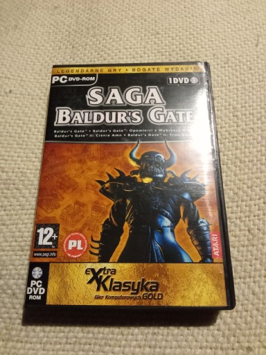 Zdjęcie oferty: SAGA BALDUR'S GATE PL DVD PC