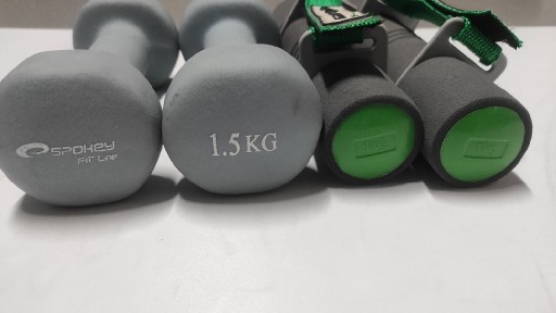 Zdjęcie oferty: Hantle 2x 1kg i 2x 1.5kg