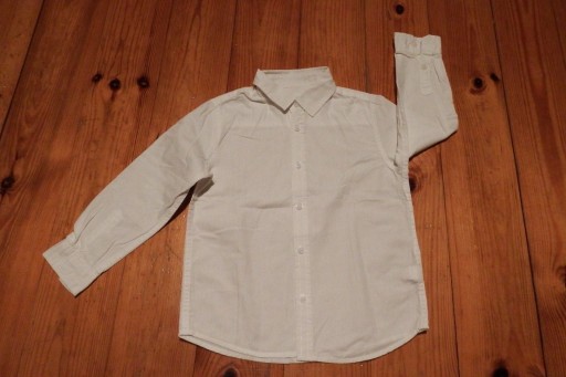 Zdjęcie oferty: biała bluzka koszula dziewczęca 110/116 Sinsay