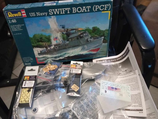 Zdjęcie oferty: US Navy Swift Boat Revell 05122 + dodatki 1:48
