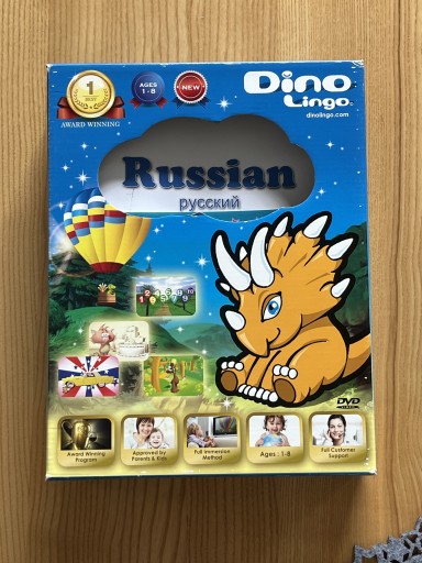 Zdjęcie oferty: Dino Lingo kurs język rosyjski dla dzieci - nowy