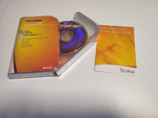 Zdjęcie oferty: Microsoft Office Standard 2007  2 PC / BOX 
