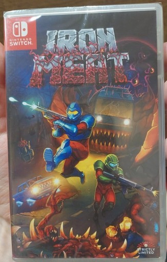 Zdjęcie oferty: IRON MEAT NINTENDO SWITCH PLUS ALUMINIUM CASE
