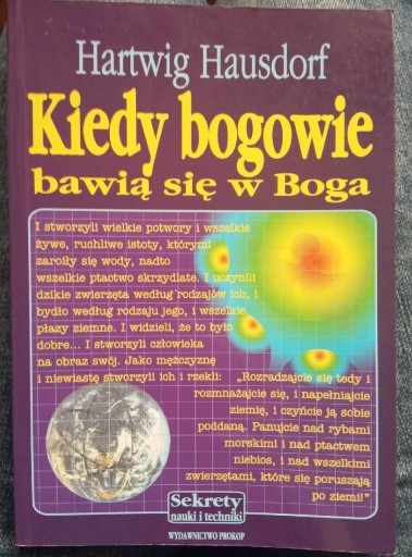 Zdjęcie oferty: Kiedy bogowie bawią się w boga Hausdorf