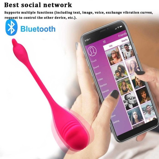 Zdjęcie oferty: Wibrator Bluetooth z 10 trybami wibracji