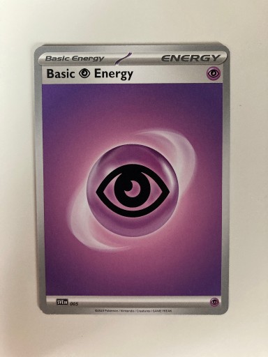 Zdjęcie oferty: Karty Energii Pokemon TCG 2023 - Psychic
