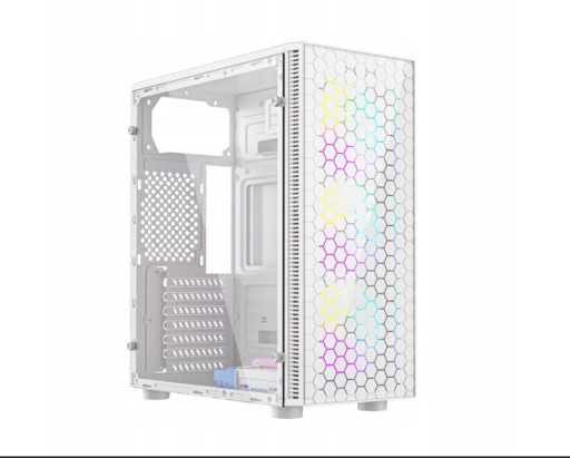 Zdjęcie oferty: OBUDOWA GAMINGOWA 3x ARGB SZYBA ATX MIDI TOWER USB 3.1 FORNAX 500 BIAŁA