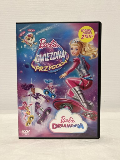 Zdjęcie oferty: Barbie Gwiezdna Przygoda/ Dreamtopia- 2 filmy