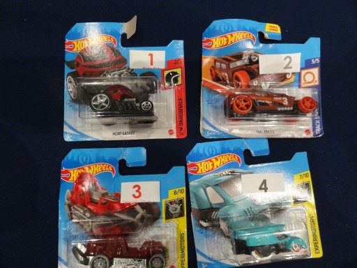 Zdjęcie oferty: HOT WHEELS samochodziki nowe zestaw nr 4/4