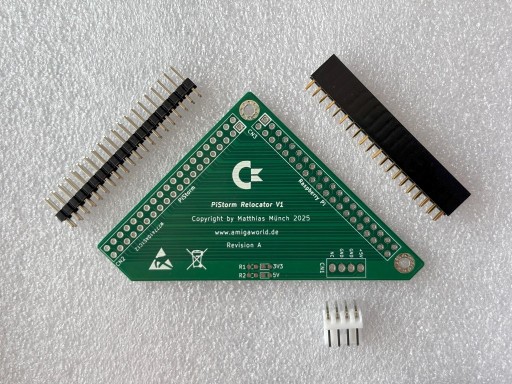 Zdjęcie oferty: Adapter kątowy do PISTORM Amiga 500 - relokator Raspberry Pi 3A+ 3B 4B