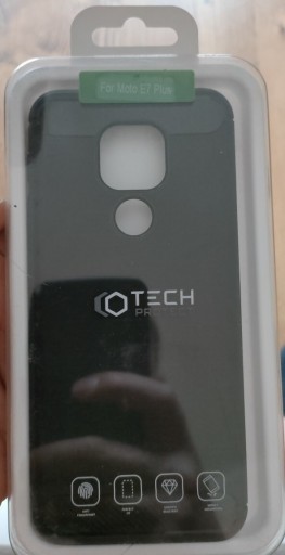 Zdjęcie oferty: Etui Motorola Moto E7 Plus czarne