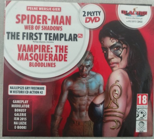 Zdjęcie oferty: Spider-Man Web of Shadows + Vampire The Masquerade - Bloodlines