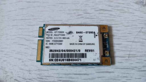 Zdjęcie oferty: Modem 3G Netbook Samsung NC-110