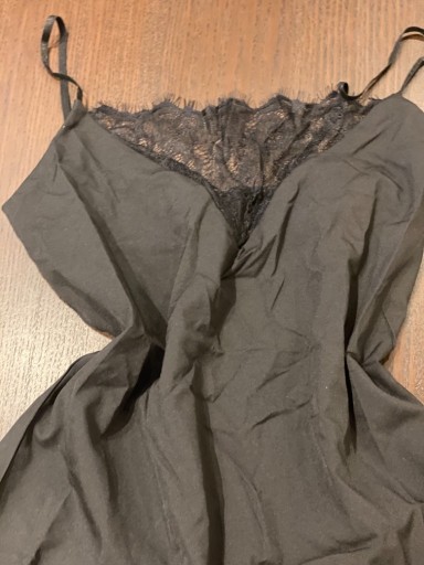 Zdjęcie oferty: Czarny Top koronka S/M