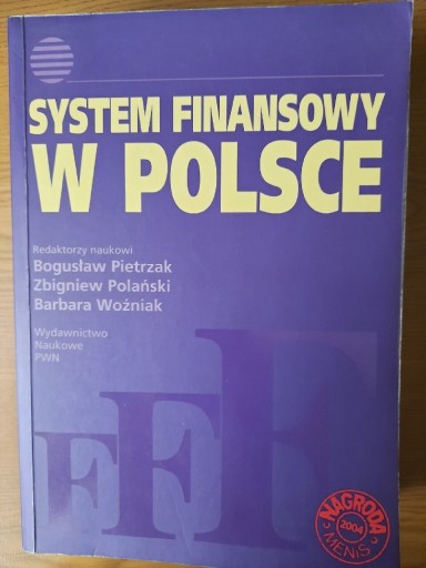 Zdjęcie oferty: Książki System finansowy w Polsce 