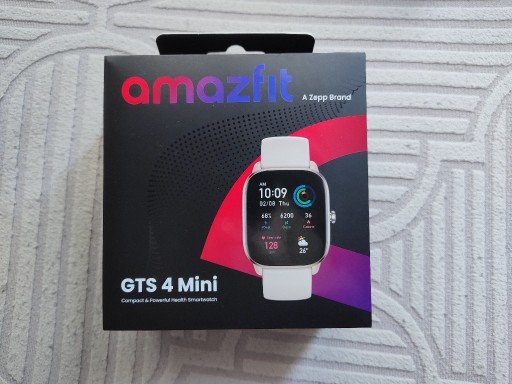 Zdjęcie oferty: Zegarek Smartwach Amazfit GTS 4 Mini Moonlight White - Gwarancja