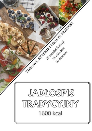 Zdjęcie oferty: JADŁOSPIS TRADYCYJNY 1600 KCAL