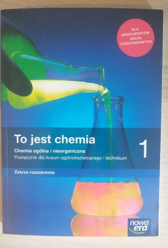 Zdjęcie oferty: To jest chemia 1 podręcznik rozszerzony