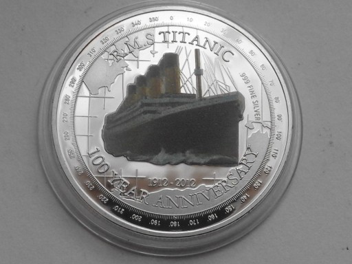 Zdjęcie oferty: moneta Tuvalu Titanic