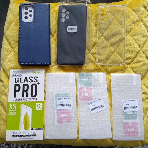 Zdjęcie oferty: Zestaw 3x Etui plus 4x Szkło ochronne Samsung A52s , A52