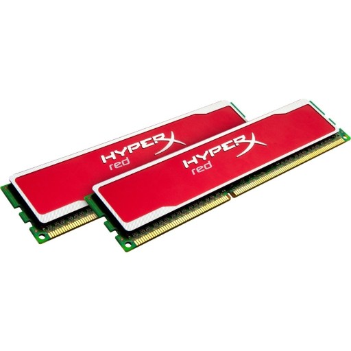 Zdjęcie oferty: Pamięć ram HyperX red DDR3 2x4 GB 1600Mhz