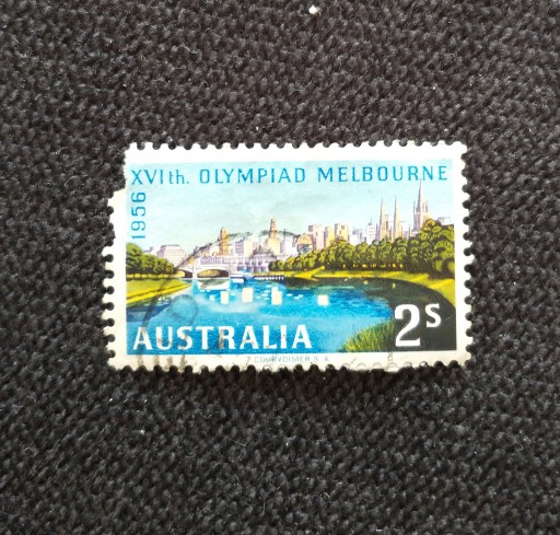 Zdjęcie oferty: znaczek Australia 1956 2s olimpiada