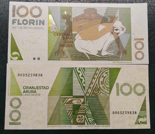 Zdjęcie oferty: ARUBA 100 florin 2012 UNC 