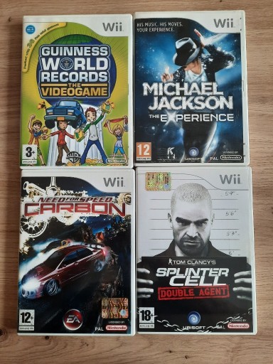 Zdjęcie oferty: Nintendo Wii Gry min. NFS Carbon