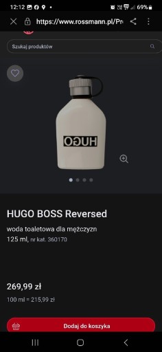 Zdjęcie oferty: Hugo boss reversed
