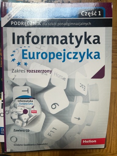 Zdjęcie oferty: Informatyka Europejczyka Zakres rozszerzony 1 