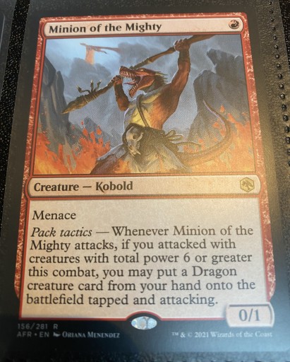 Zdjęcie oferty: Mtg: Minion of the Mighty (AFR)