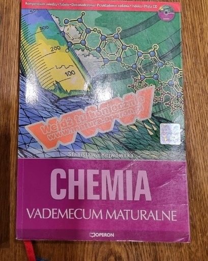 Zdjęcie oferty: Chemia vademecum maturalne Operon