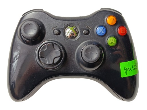 Zdjęcie oferty: XBOX 360 ORYGINALNY PAD BEZPRZEWODOWY CZARNY SKLEP