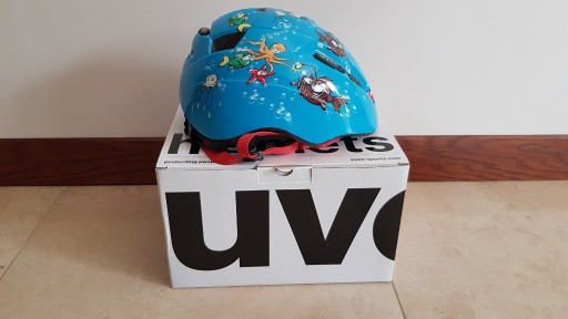 Zdjęcie oferty: Kask rowerowy Uvex Kid Blue 46-52 okazja!!