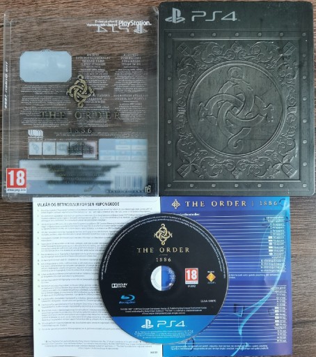 Zdjęcie oferty: The Order 1886 Limited Edition na PS4. Steelbook.