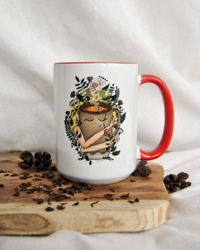 Zdjęcie oferty: Kubek "Tea is a hug in a mug"