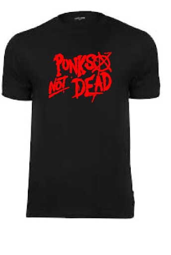 Zdjęcie oferty: Koszulka z nadrukiem "Punks not dead"... nowa