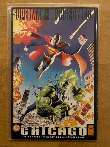 Zdjęcie oferty: Superman Savage Dragon Image + DC Crossover UNIKAT