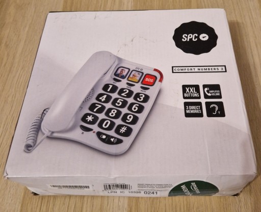 Zdjęcie oferty: Telefon Spc 3295b Confort Numbers 2