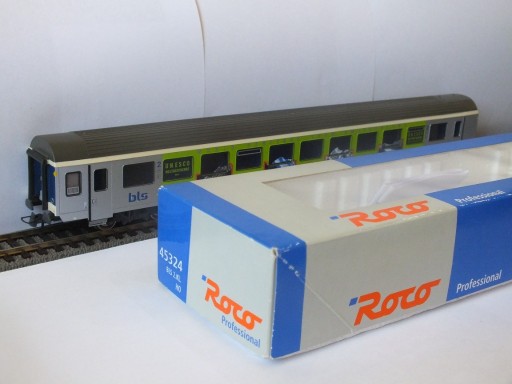 Zdjęcie oferty: Roco 45324 BLS 2K , wagon 2 KL "UNESCO"