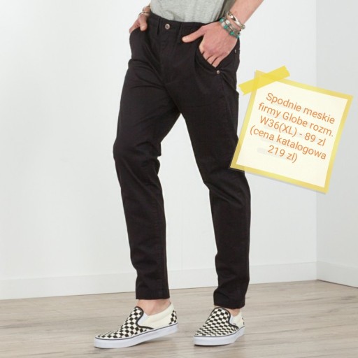 Zdjęcie oferty: Nowe męskie spodnie rozm. 36 Globo W36