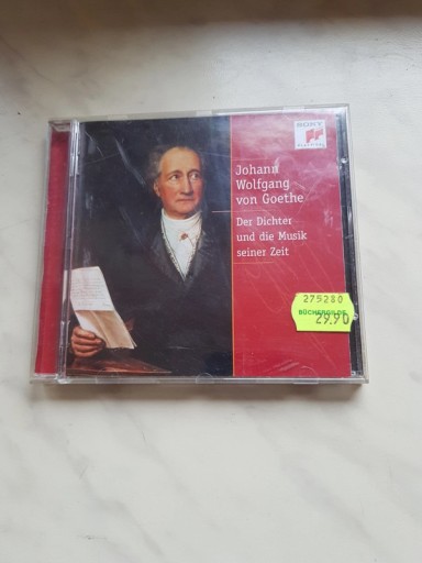 Zdjęcie oferty: Nowa płyta CD Johann Wolfgang von Goethe