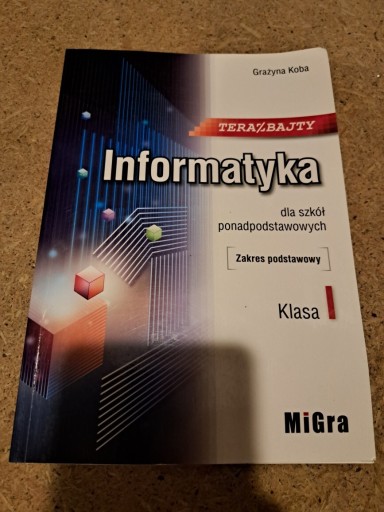 Zdjęcie oferty: Podręcznik Informatyka kl I liceum