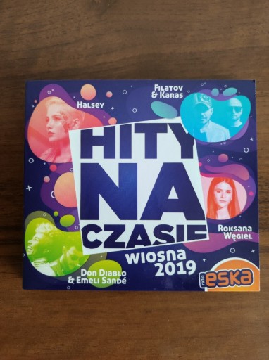 Zdjęcie oferty: Płyta CD 2szt hity na czasie wiosna 2019 eska