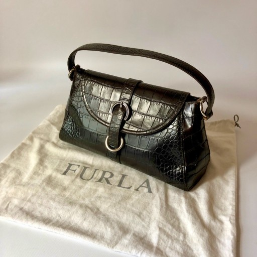 Zdjęcie oferty: Furla torebka damska skórzana brązowa, oryginał.