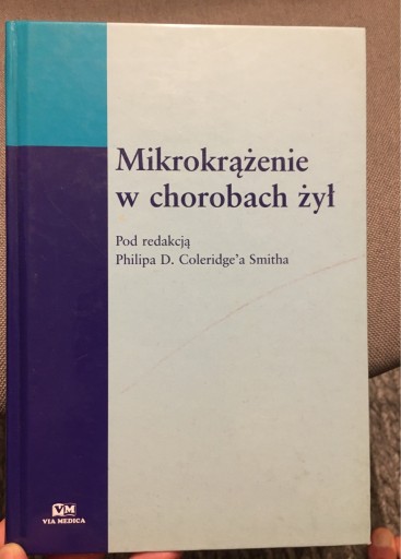 Zdjęcie oferty: Mikrokrążenie w chorobach żył Smith