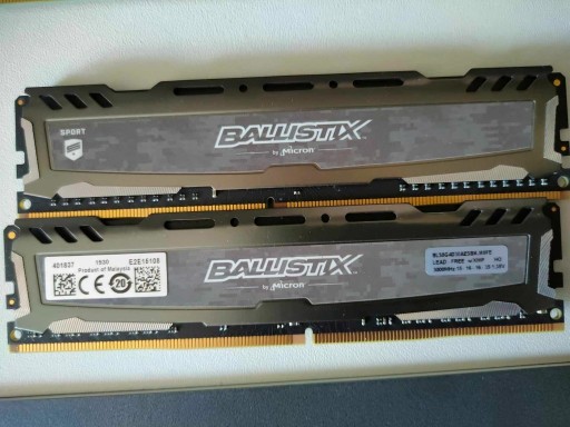 Zdjęcie oferty: Crucial Ballistix Sport LT 8GB (2x8GB)